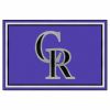 MLB - Colorado Rockies 5'x8' Rug