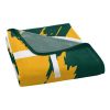 ATHLETICS OFFICIAL MLB "Walk off" Micro Raschel Throw Blanket; 46" x 60"