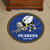 Navy 44" Roung Rug 44" diameter