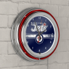 NHL Chrome Double Rung Neon Clock - Winnipeg Jets‚Ñ¢